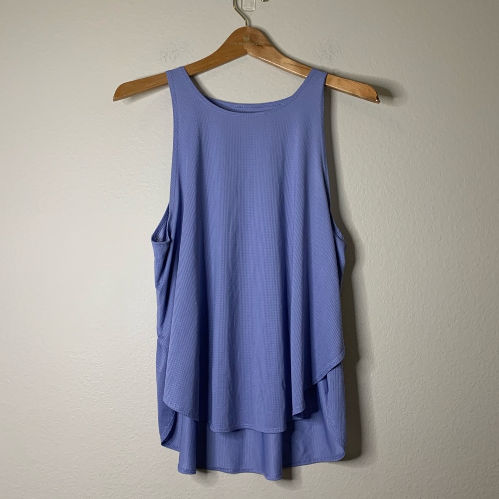 Fabletics Light Purple Workout Tank Top